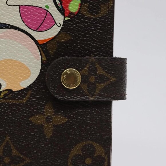 LOUIS VUITTON Monogram Panda Agenda PM Day Planner Cover LV Auth - Picture 8 of 16